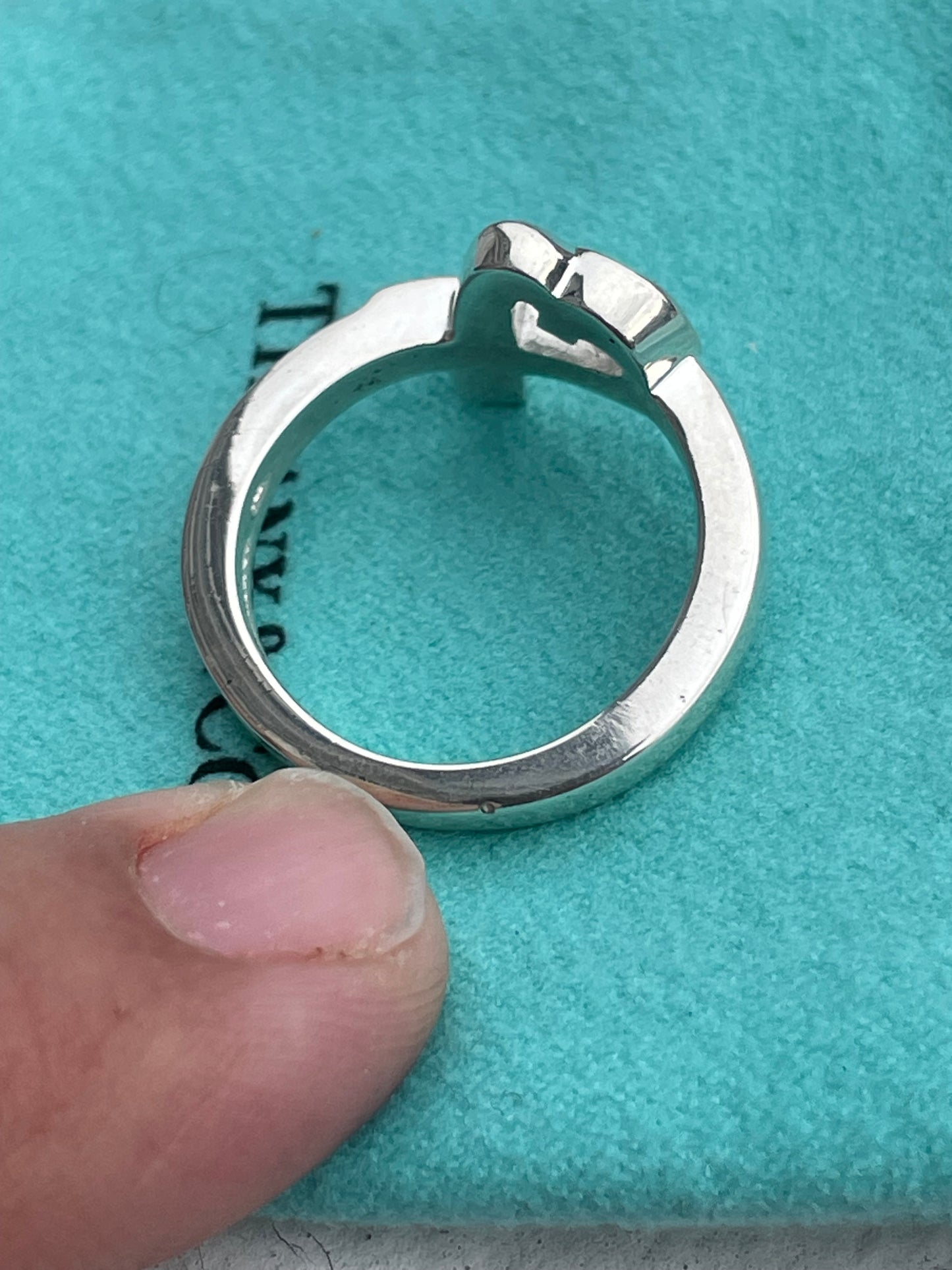 Tiffany&Co Paloma Picasso Loving Heart Ring Size 8.5