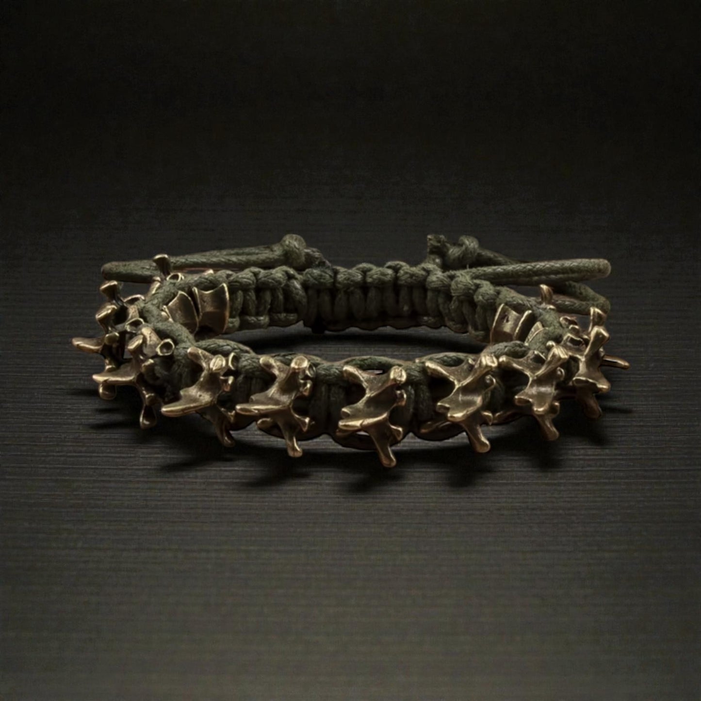 Adjustable Stainless Steel Dragon Spine Bracelet