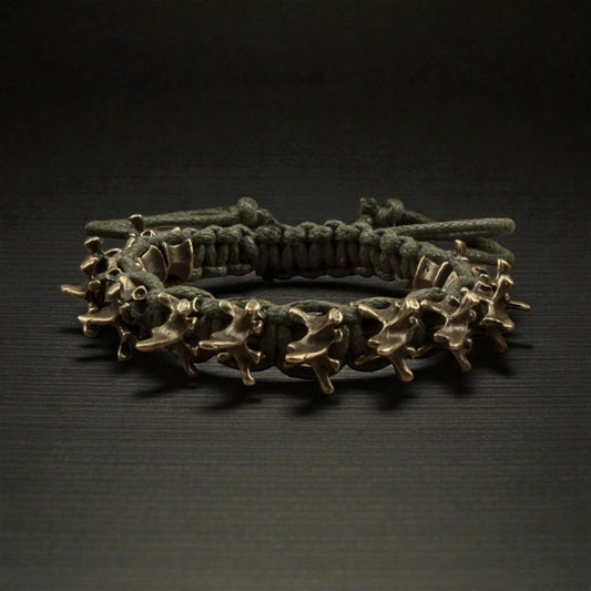 Adjustable Stainless Steel Dragon Spine Bracelet