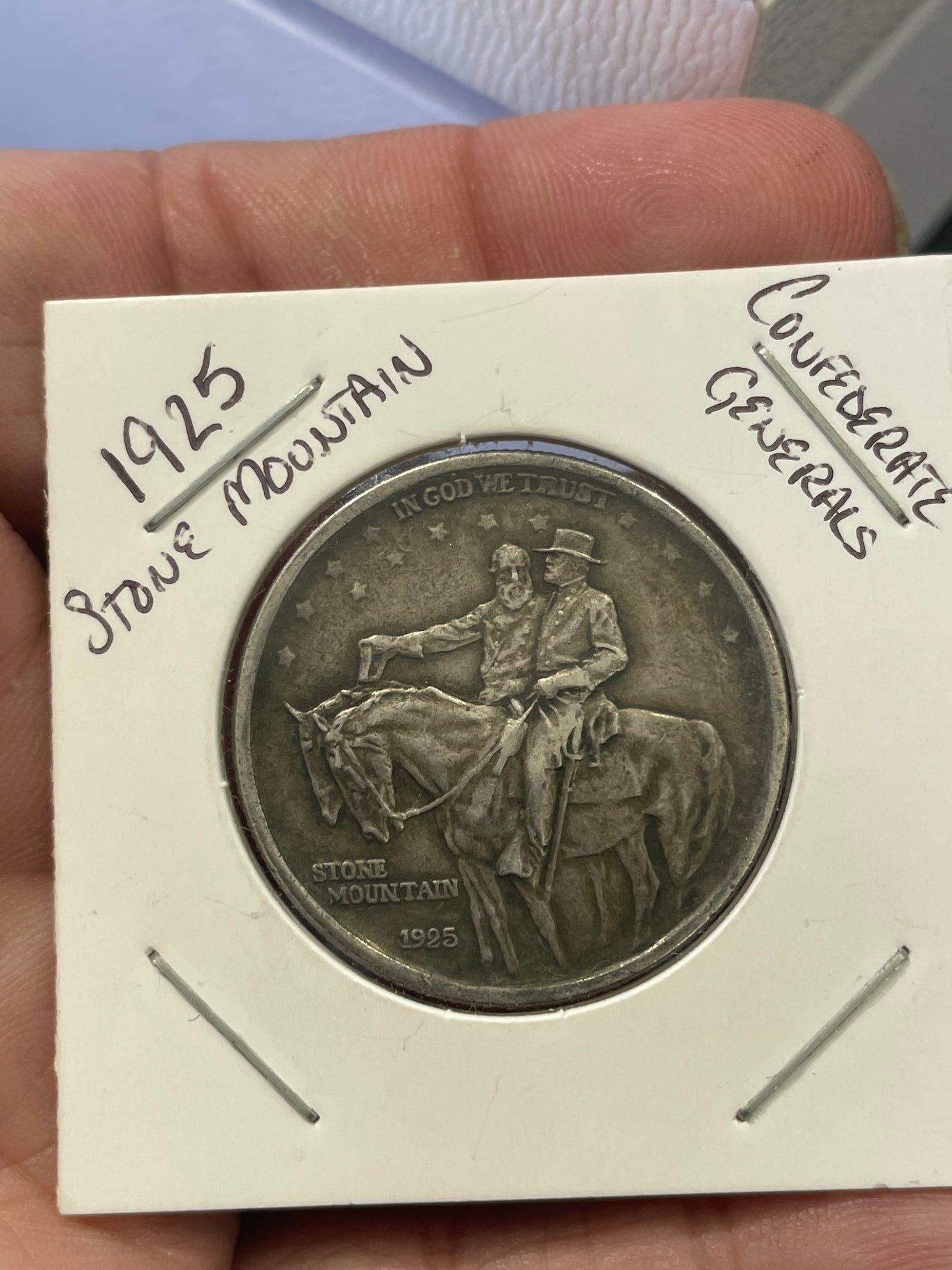 1925 Stone Mountain Confederate Generals Liberty Half Dollar