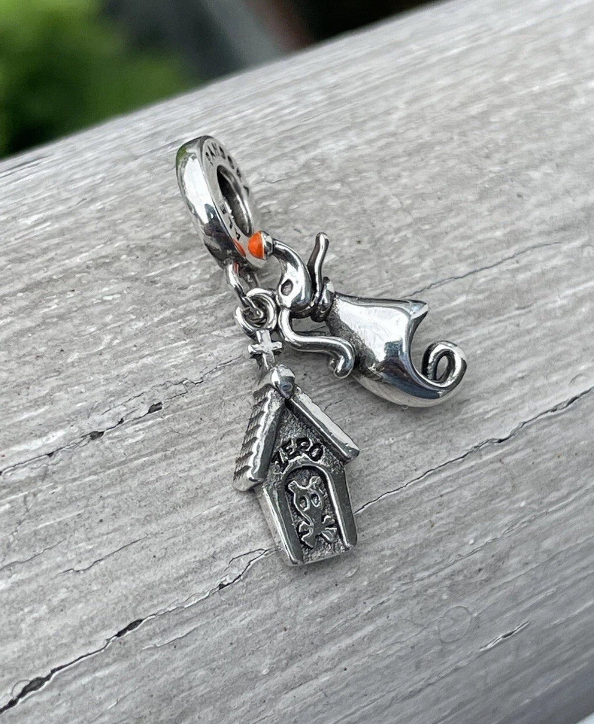 Pandora Disney Nightmare Before Christmas Zero the Dog Dangle Charm