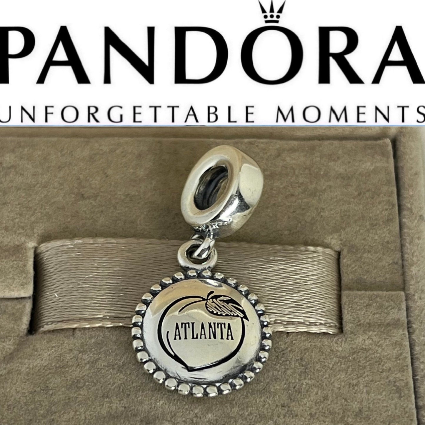 Pandora Atlanta Georgia State Exclusive Travel Destination Dangle Charm