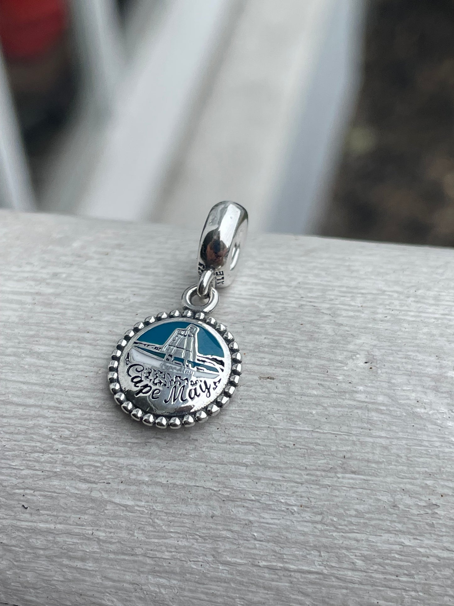 Pandora Cape May New Jersey State Exclusive Travel Beach Dangle Charm