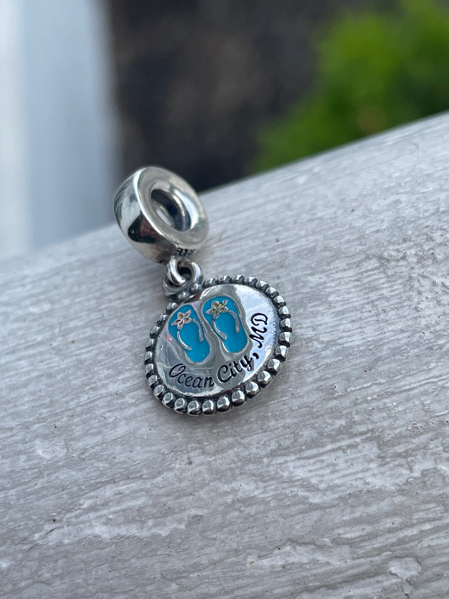 Pandora Ocean City Maryland State Exclusive Travel Destination Dangle Charm