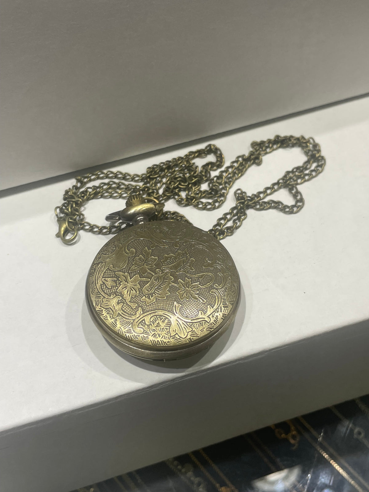 Nightmare Before Christmas Jack Skellington Pocket Watch w/ Chain