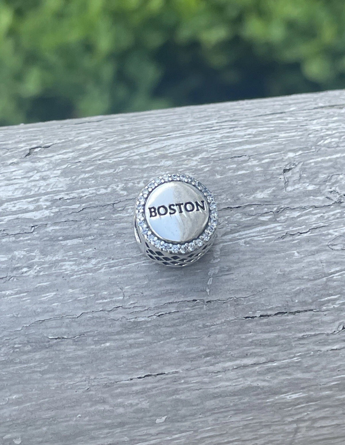 Pandora Boston Massachusetts State Exclusive Iconic Ship Signet Travel Charm