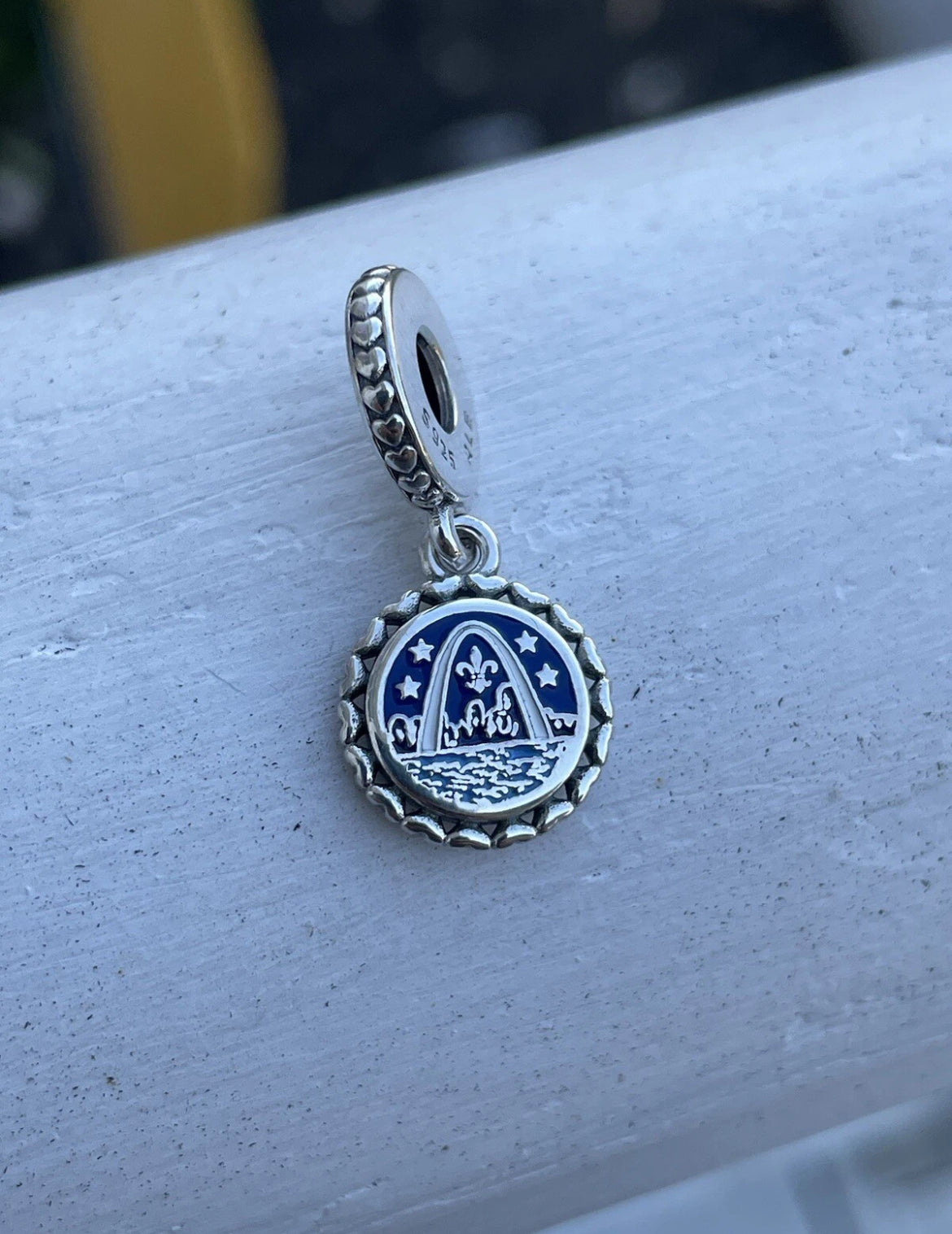 Rare Pandora Saint Louis Arch Monument Exclusive Dangle Vacation Charm