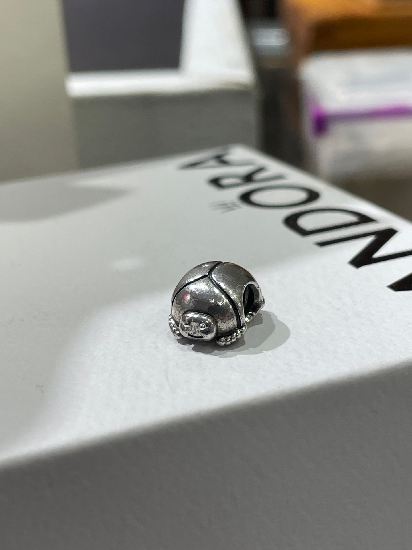 Retired Pandora Scarab Beetle Charm 790562