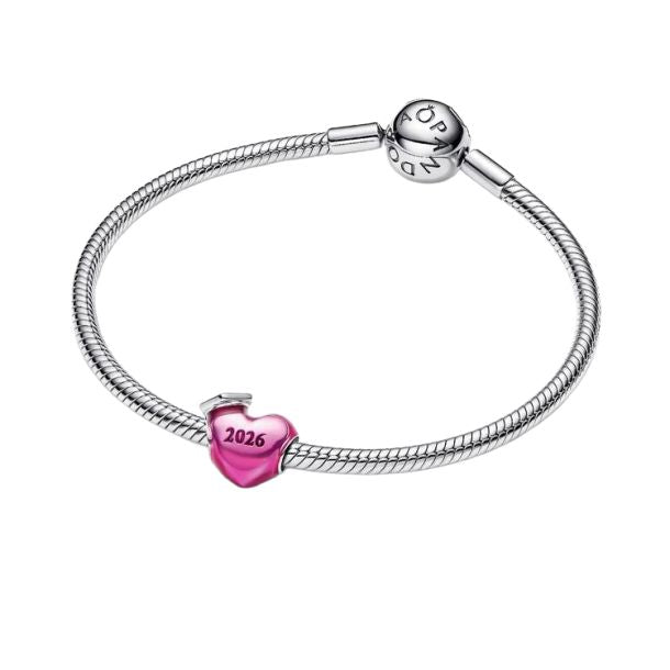 Pandora Graduation 2026 Heart Charm 794635C01 or 794635C02