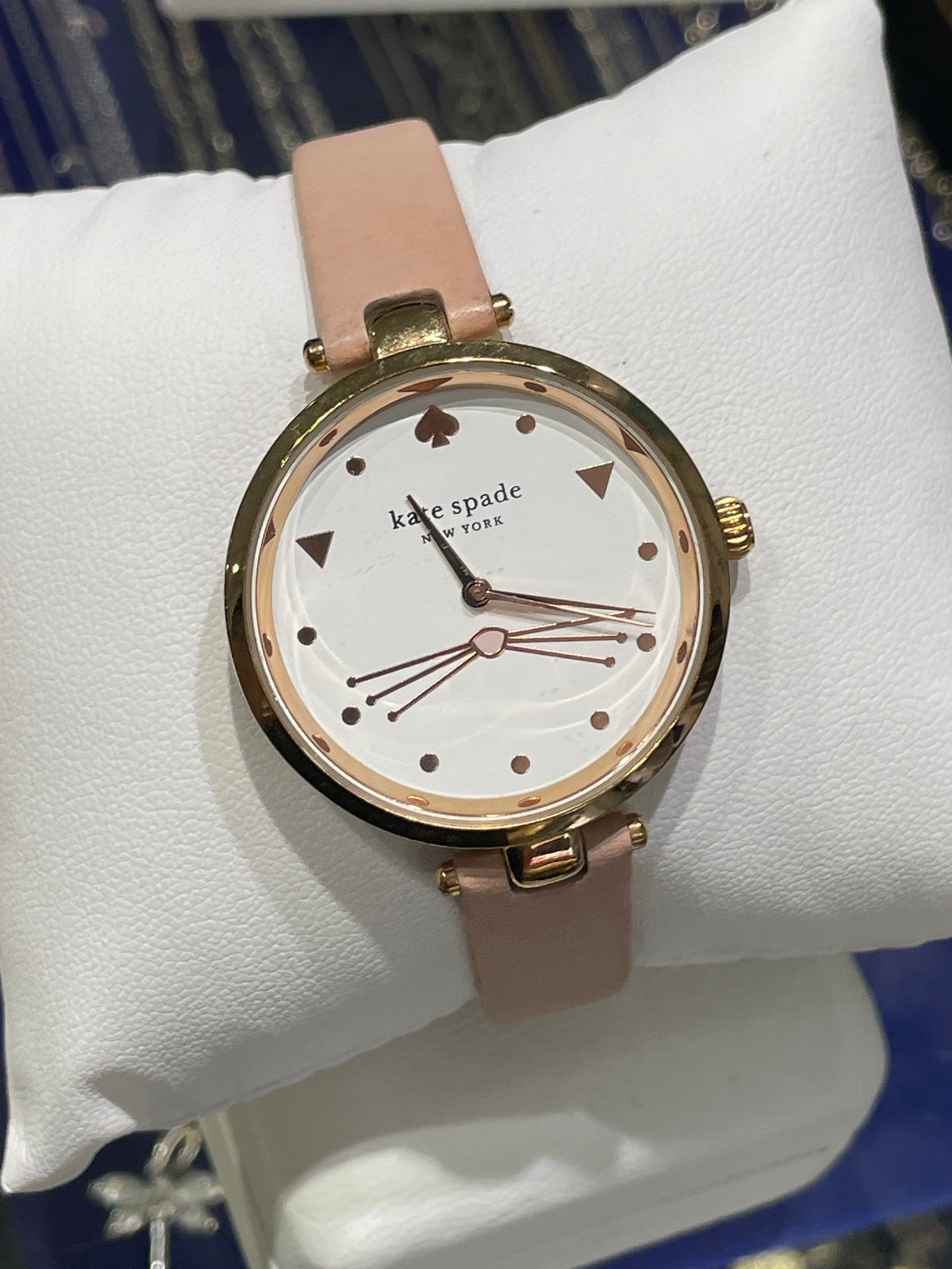 Kate Spade New York Holland Blush Leather Cat Watch Model: KSW9049