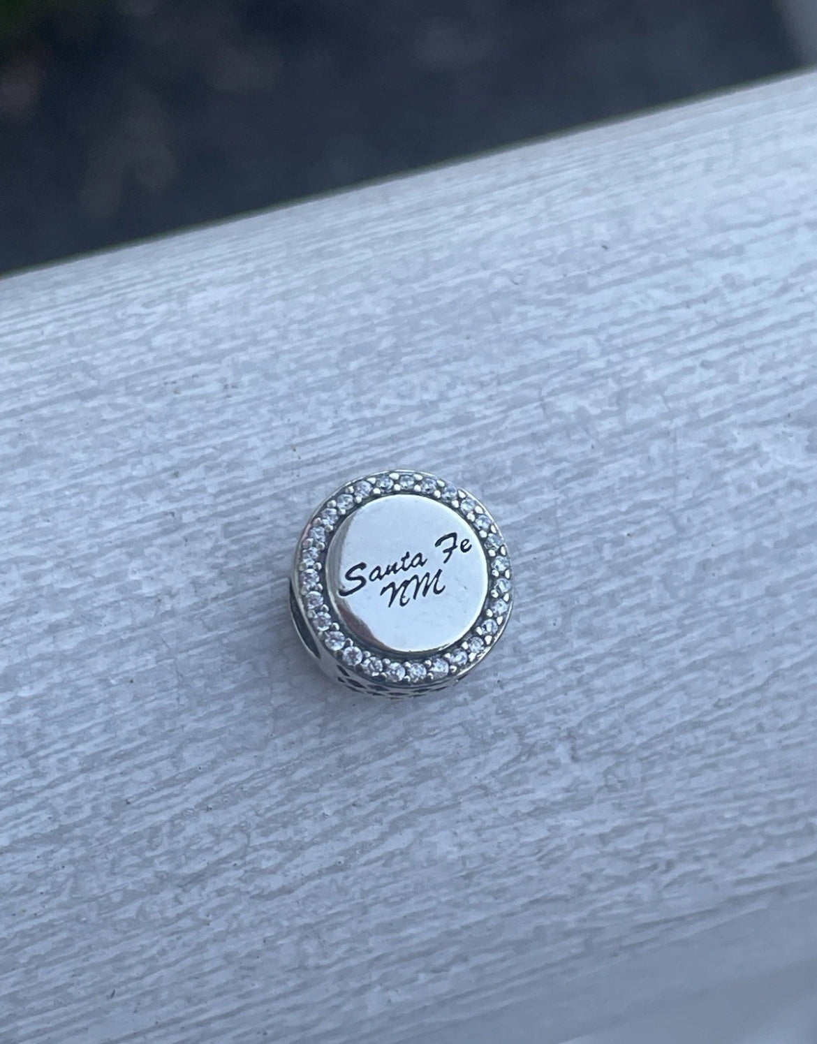 Pandora Santa Fe New Mexico State Exclusive Round Signet Charm