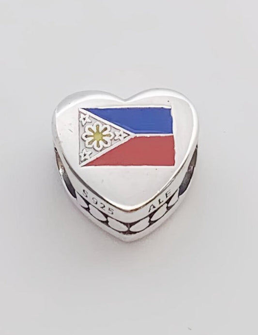 Pandora Philippines Exclusive Country Heart Flag Charm