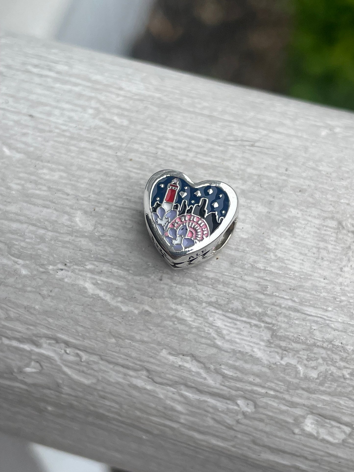 Pandora NJ Exclusive Jersey Girl New Jersey Scenic Travel Heart Charm