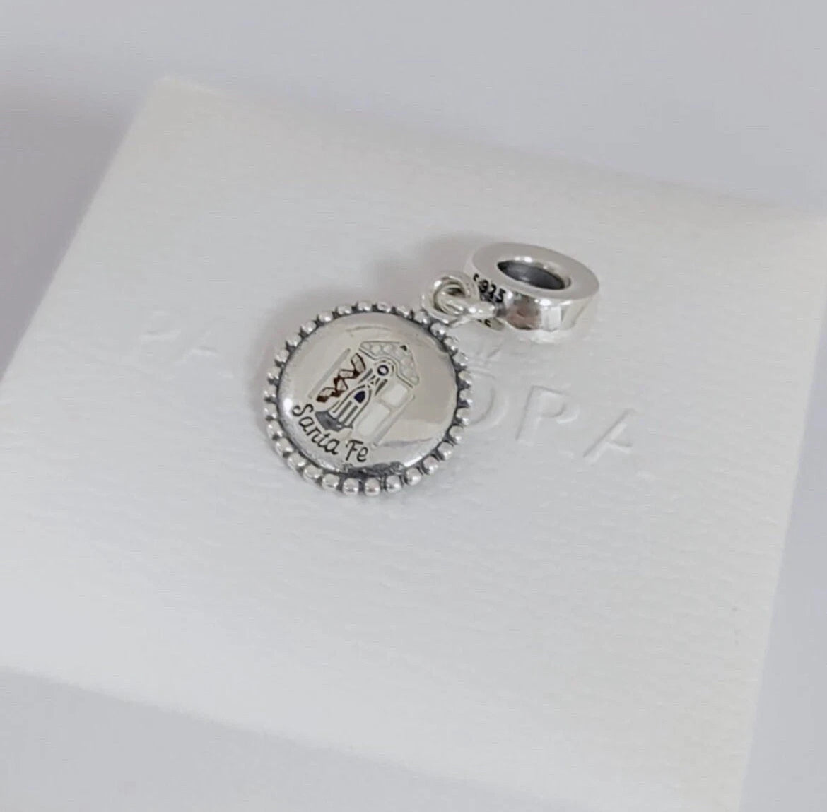 Pandora Santa Fe New Mexico State Exclusive Dangle Moments Charm