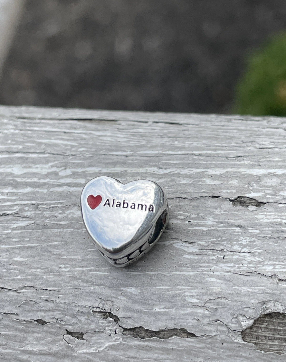 Pandora State Of Alabama Exclusive Heart Flag Destination Travel Vacation Charm