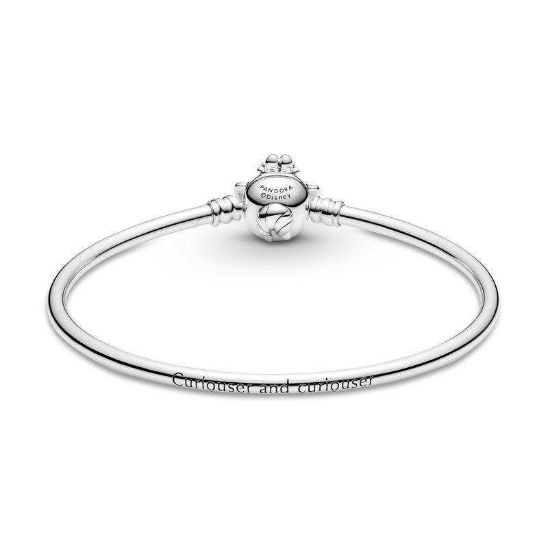 Pandora Disney Alice in Wonderland Cheshire Cat Clasp Moments Bangle 599343C00-18
