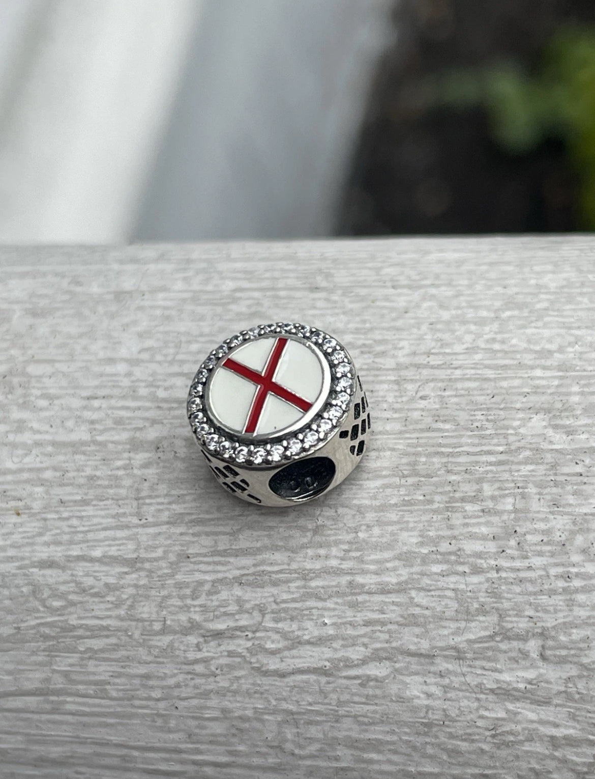 Pandora State Of Alabama Exclusive Round Signet Flag Charm