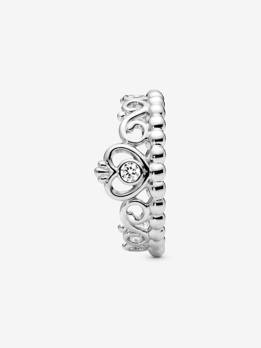 Pandora My Princess Beaded Crown Ring