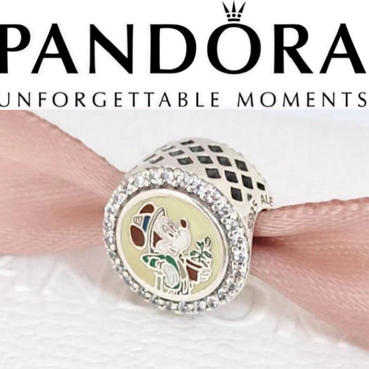 Pandora Disney Parks Exclusive Charm Mickey Flower & Garden Show 2023 Retired