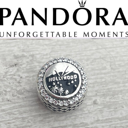 Pandora Hollywood California Exclusive Round Signet Charm