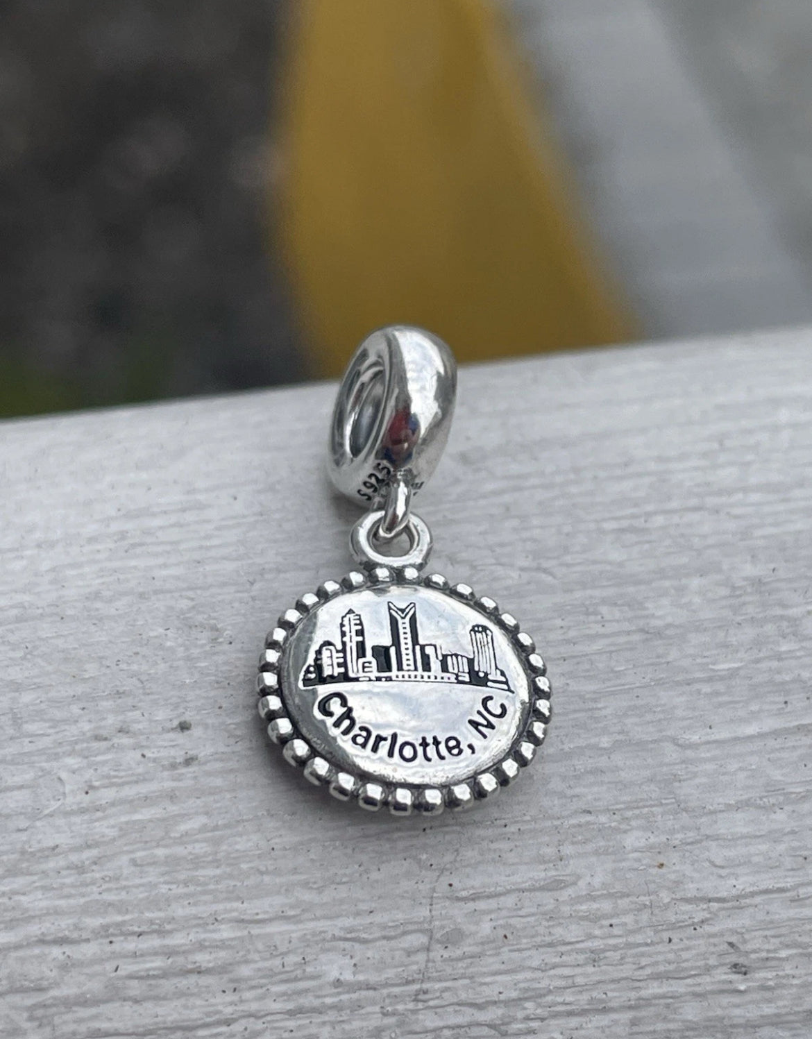 Pandora Charlotte North Carolina Exclusive City Travel Dangle Charm