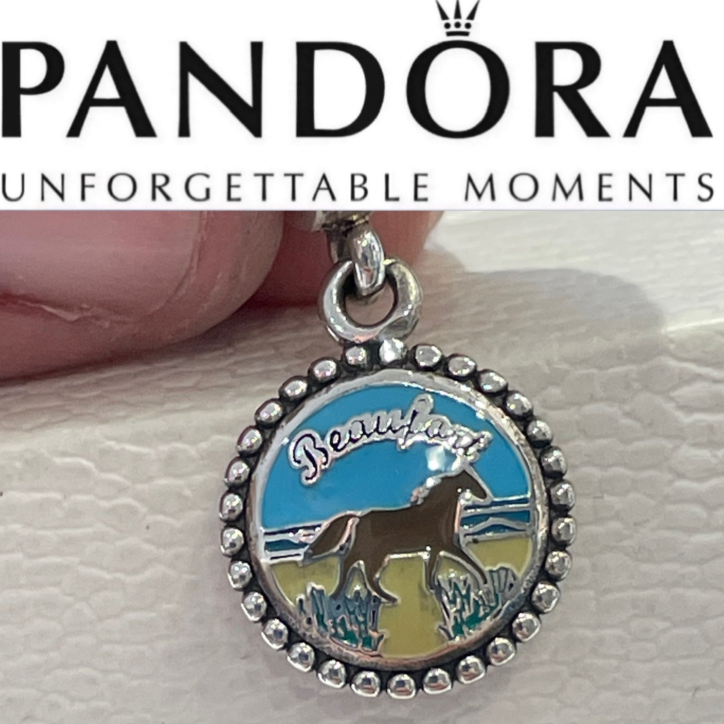 Pandora Beaufort South Carolina State Exclusive Travel Charm