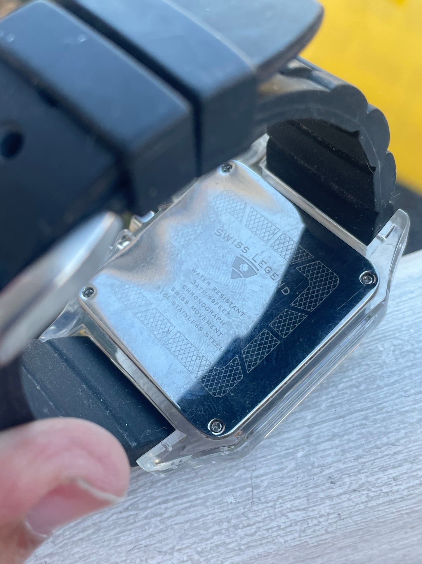 Men’s Swiss Legend Chronograph Watch