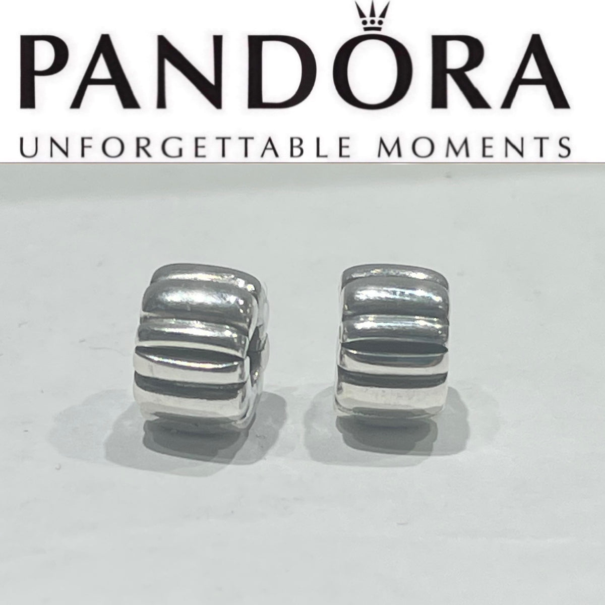 Pandora 2x Ribbed Clips