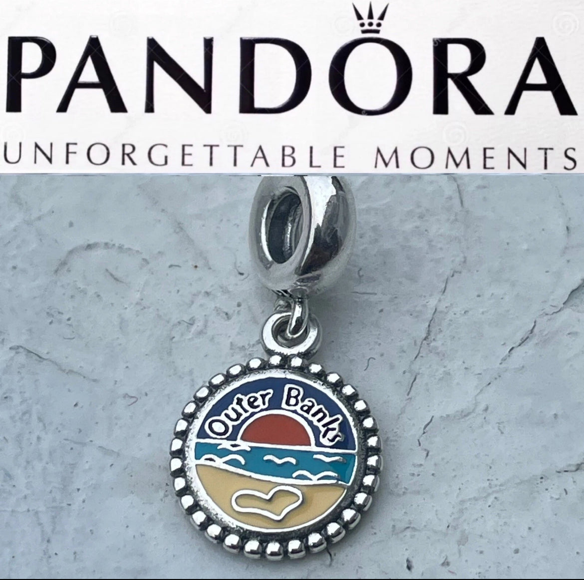 Pandora Outer Banks OBX North Carolina Exclusive Vacation Destination Beach Travel Dangle Charm