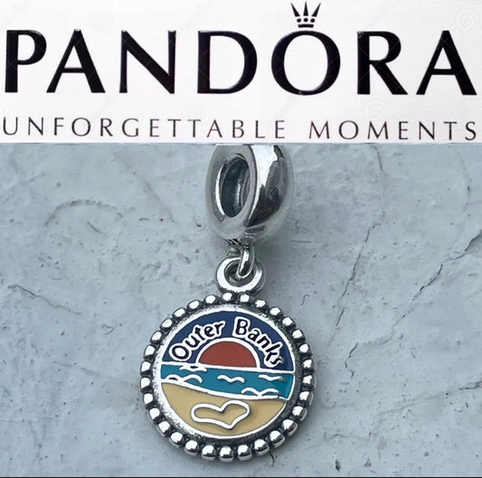 Pandora Outer Banks OBX North Carolina Exclusive Vacation Destination Beach Travel Dangle Charm