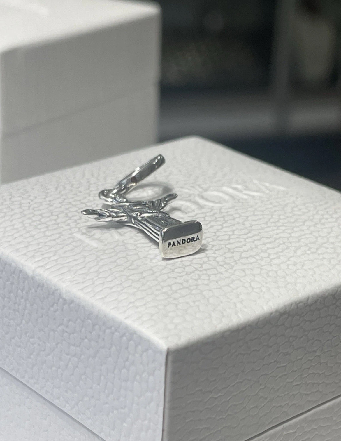 NEW Rare Pandora Brazil Country Exclusive Christ The Redeemer Statue Charm