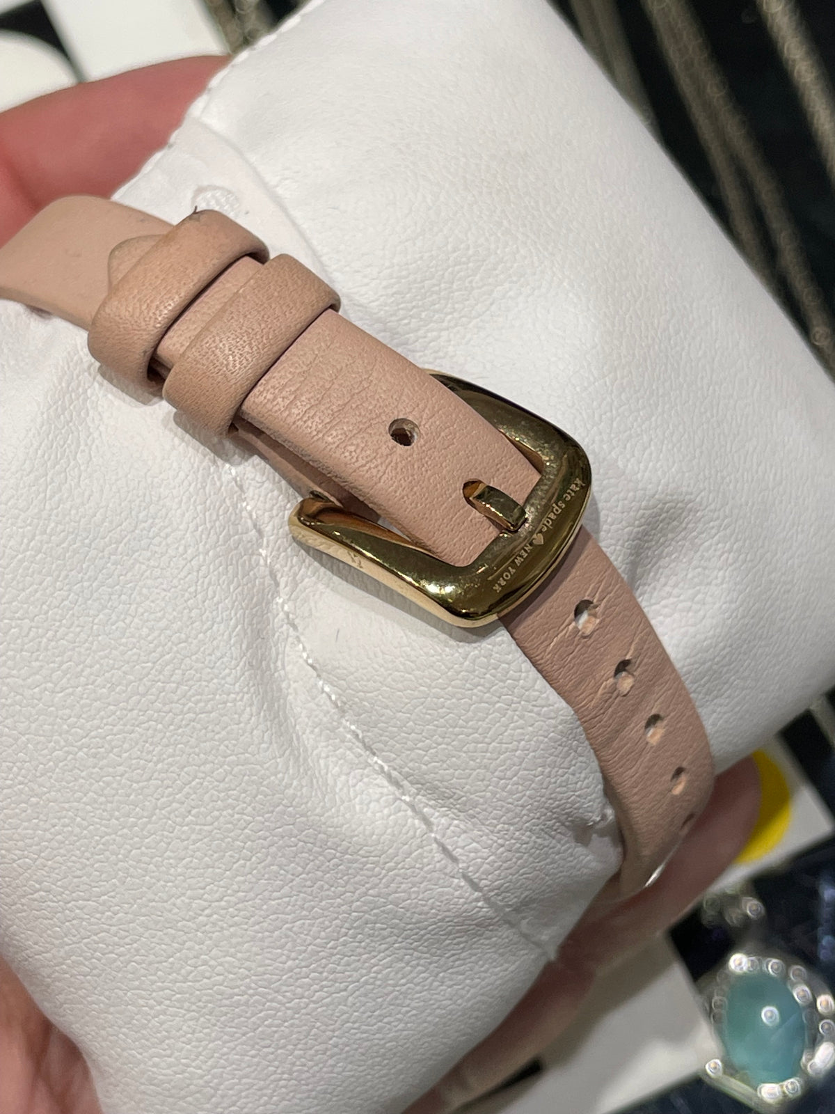 Kate Spade New York Holland Blush Leather Cat Watch Model: KSW9049