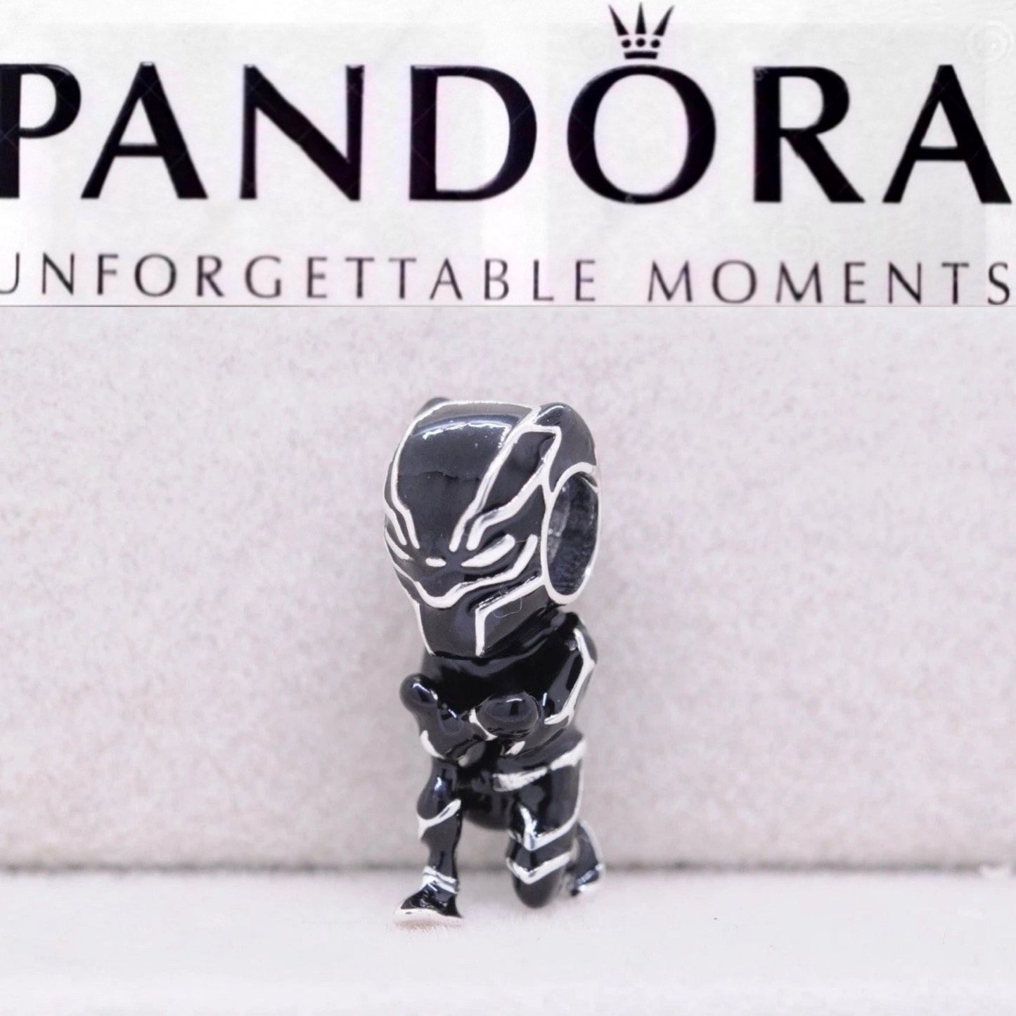 Retired Pandora Marvel Black Panther Charm