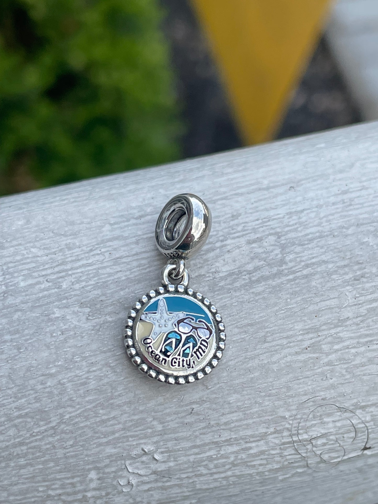 Pandora Ocean City Maryland State Exclusive Travel Destination Dangle Charm