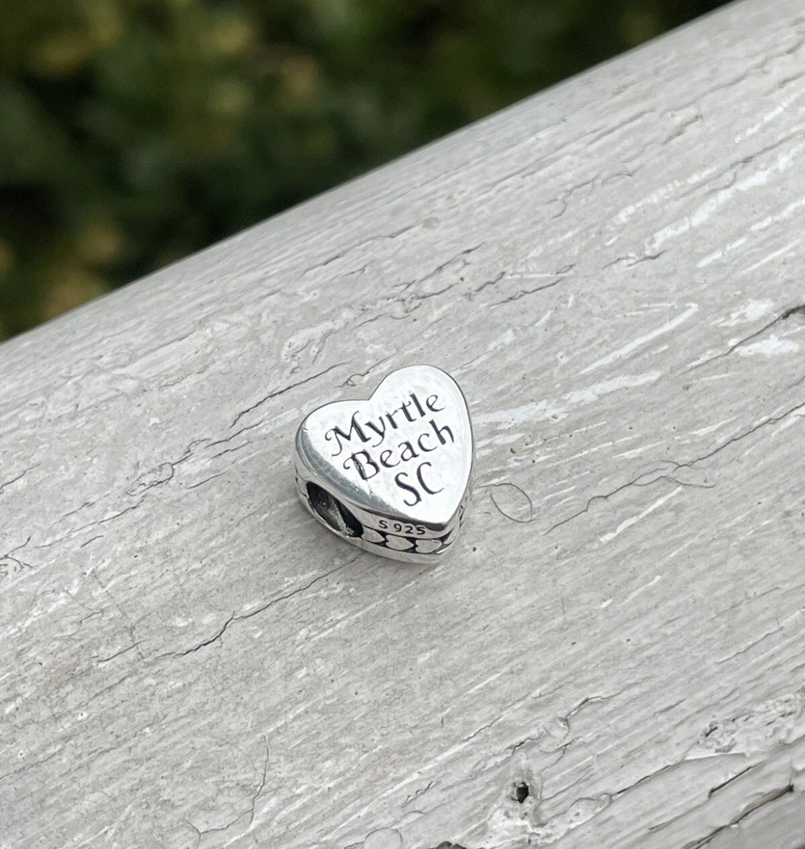 Pandora Myrtle Beach South Carolina State Exclusive Destination Travel Heart Charm