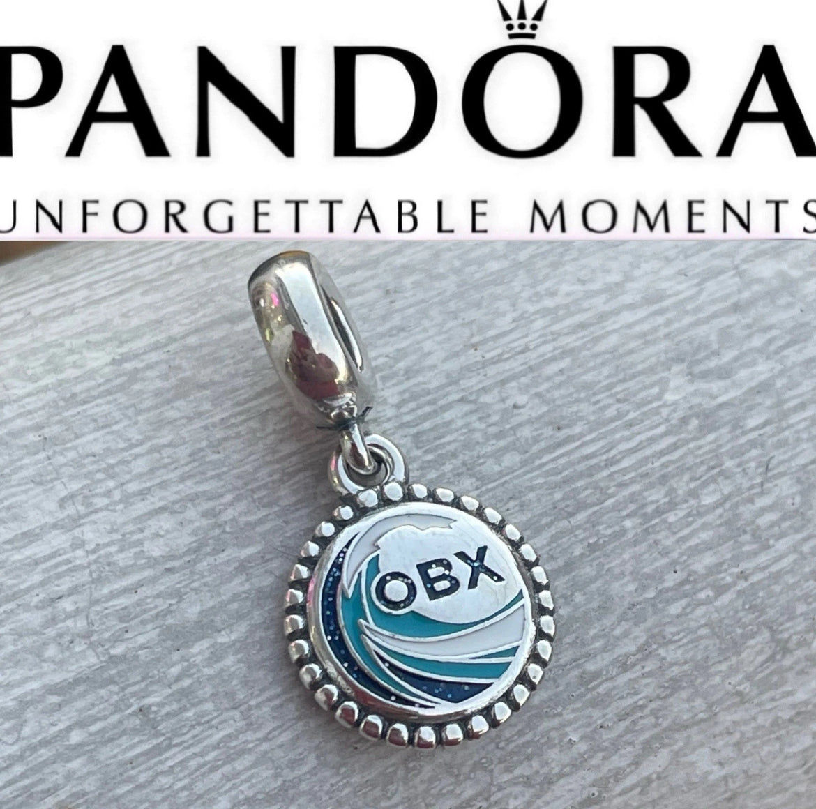 Pandora OBX Outer Banks North Carolina Exclusive Vacation Destination Beach Travel Dangle Charm