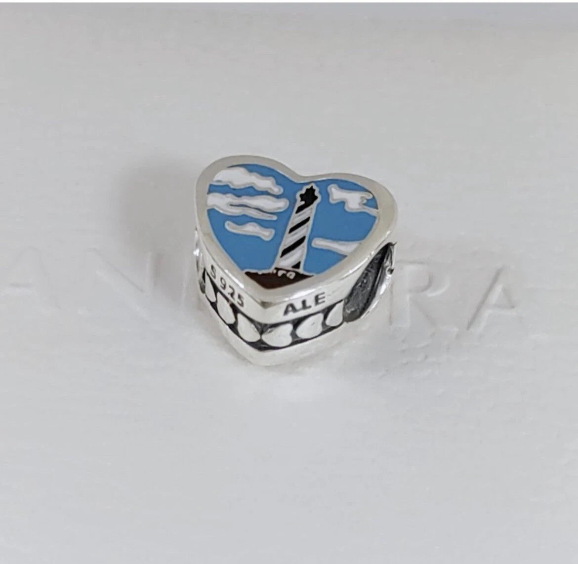 Pandora Cape Hatteras North Carolina State Exclusive Travel Destination Heart Charm