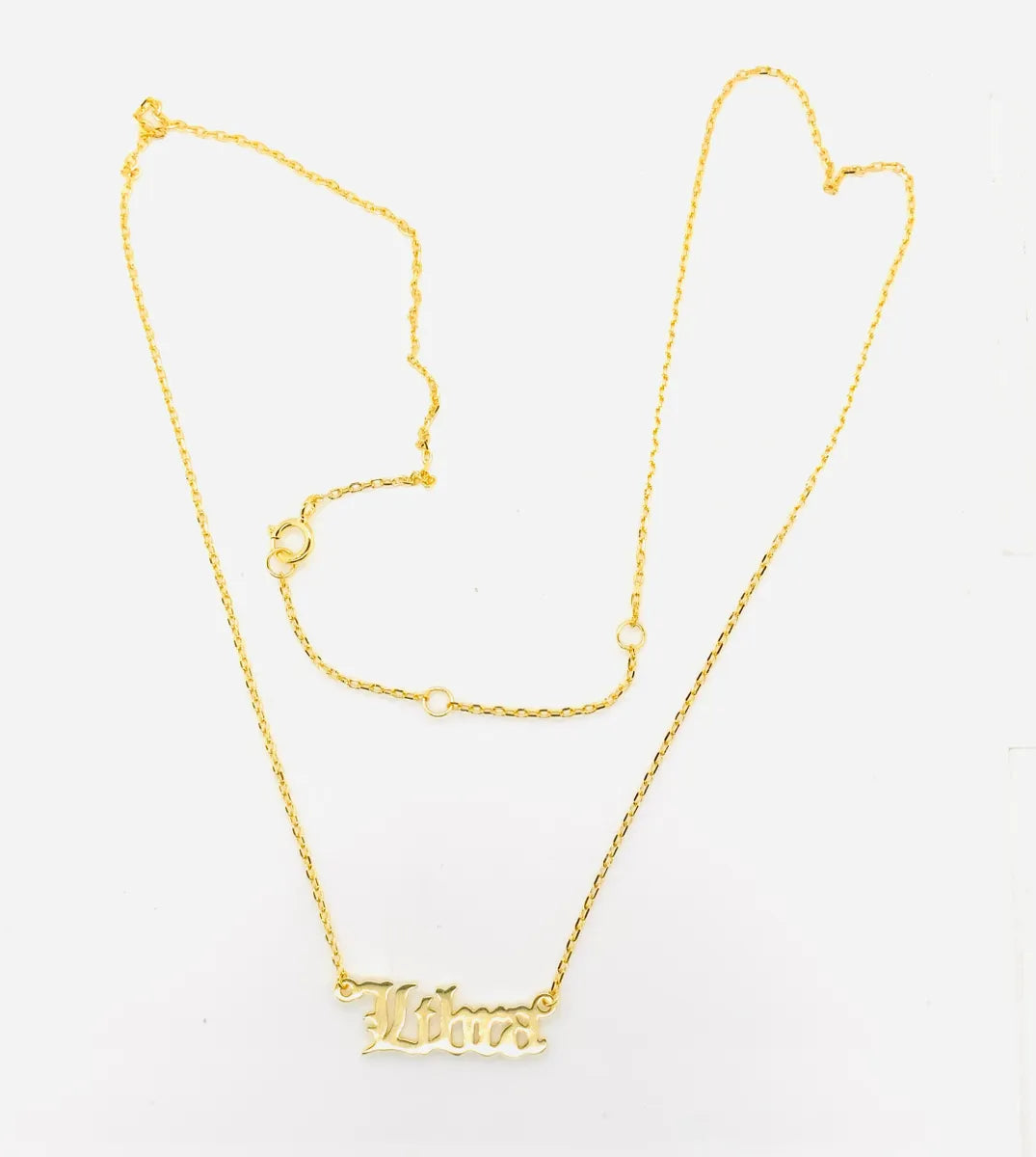 925 Sterling Silver Vermeil Zodiac Necklace (Choose Your Sign)