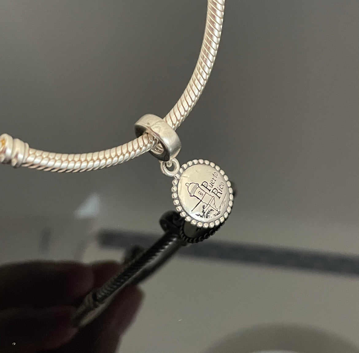 Retired Pandora Puerto Rico Dangle Moments Charm