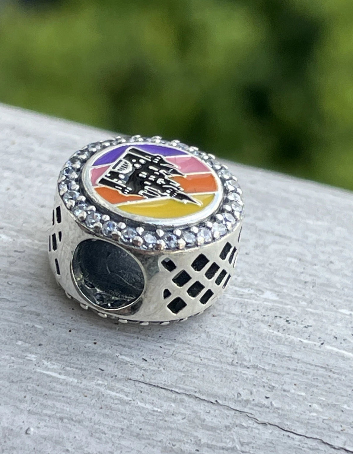 Rare Pandora Disney Parks exclusive Magic Key to The Kingdom charm