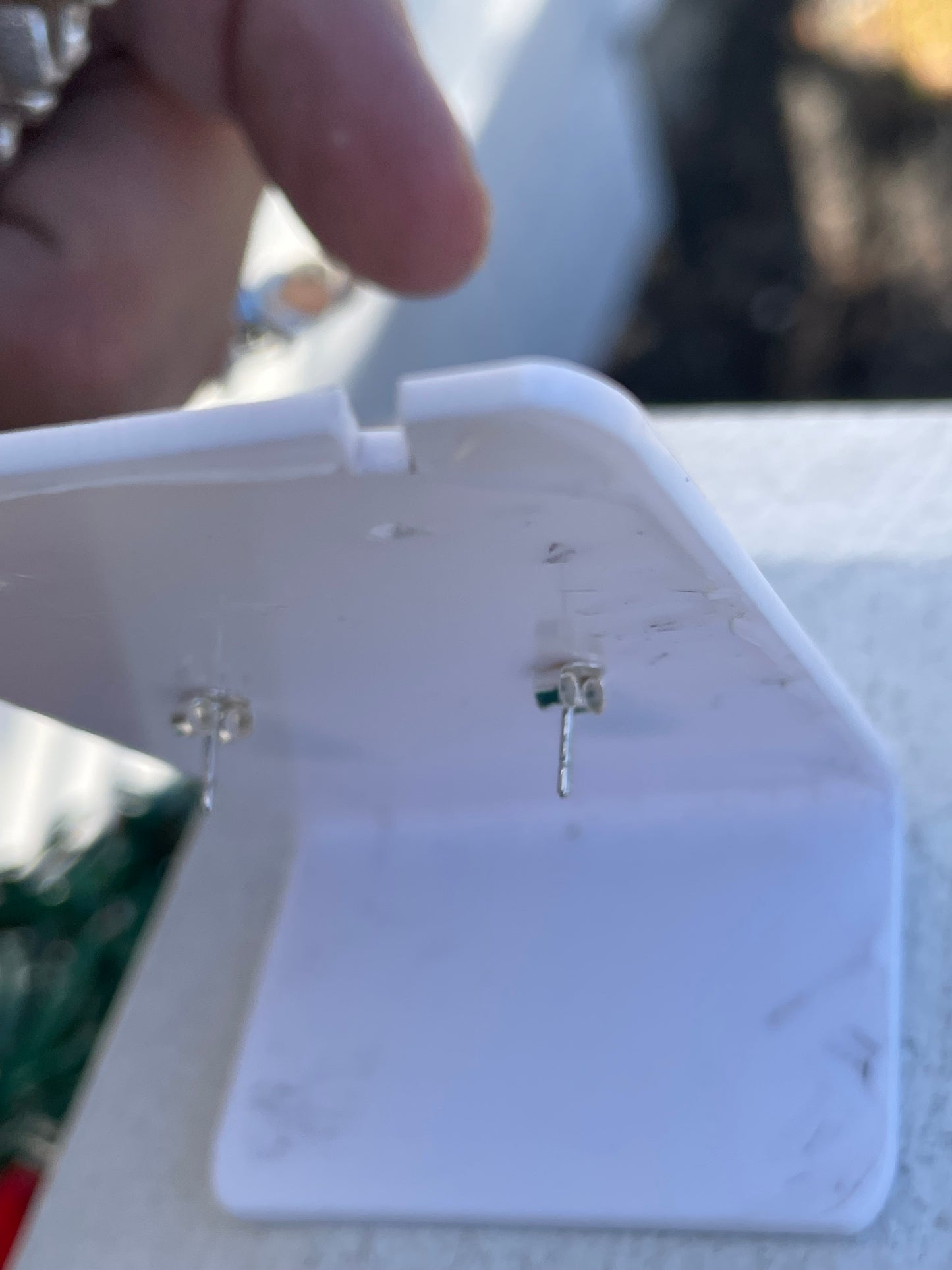 925 Sterling Silver & 14K Gold 2tone Freshwater Pearl & Diamond Dangle Earrings