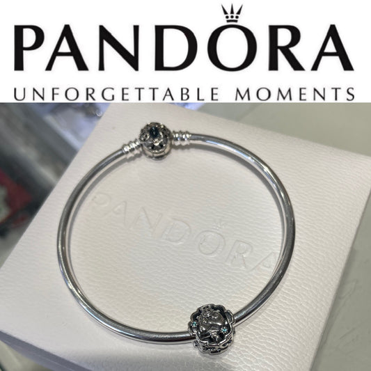 Pandora Disney Aladdin Bracelet & Charm Gift Set 7.5”