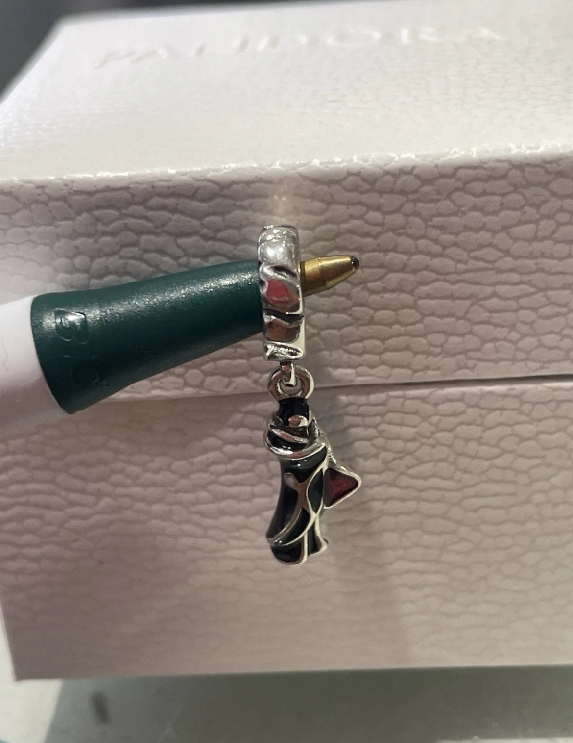 Rare Pandora Halloween Count Dracula Romania Country Exclusive Dangle Charm