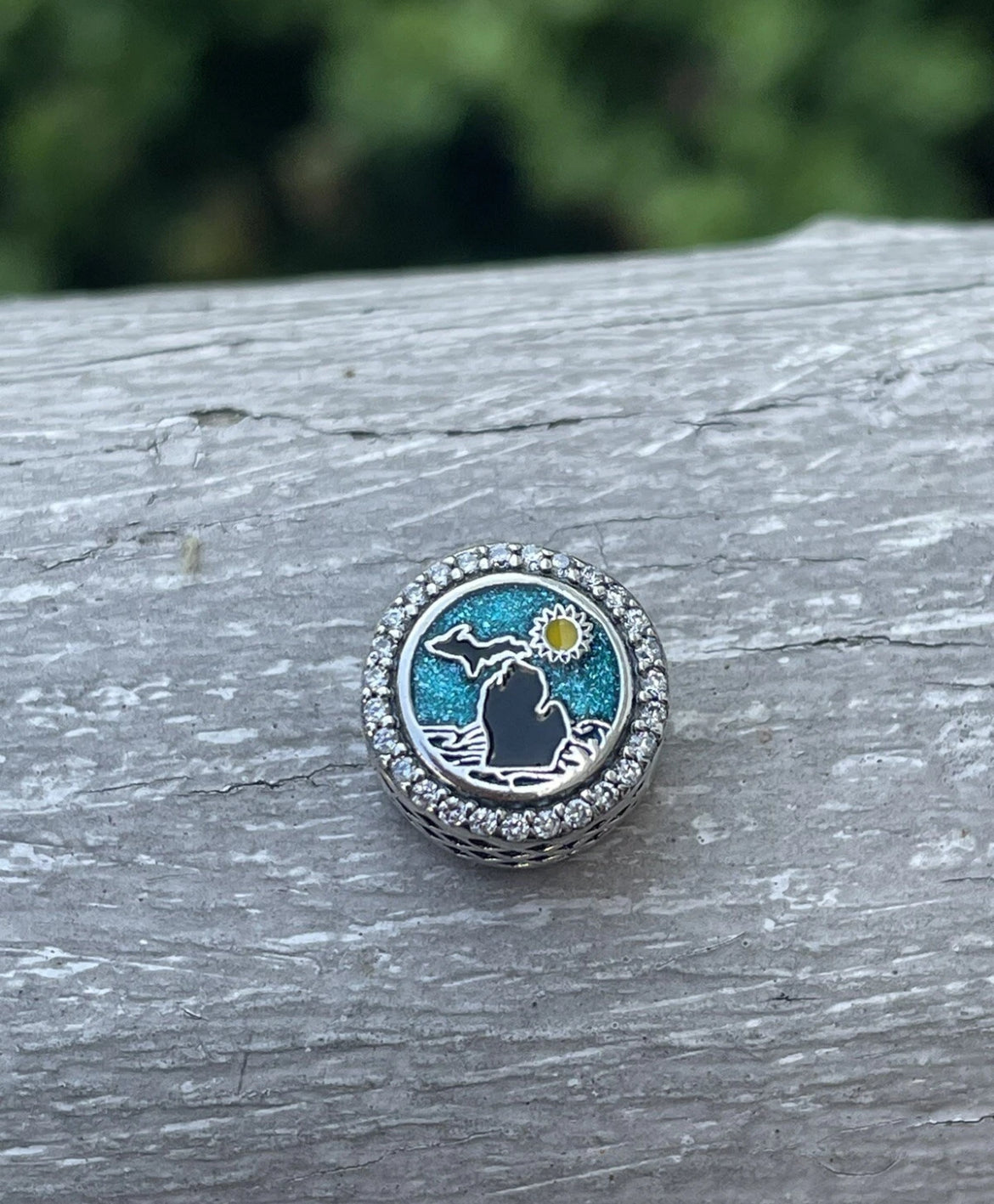 Pandora Michigan State Exclusive Travel Destination Signet Charm