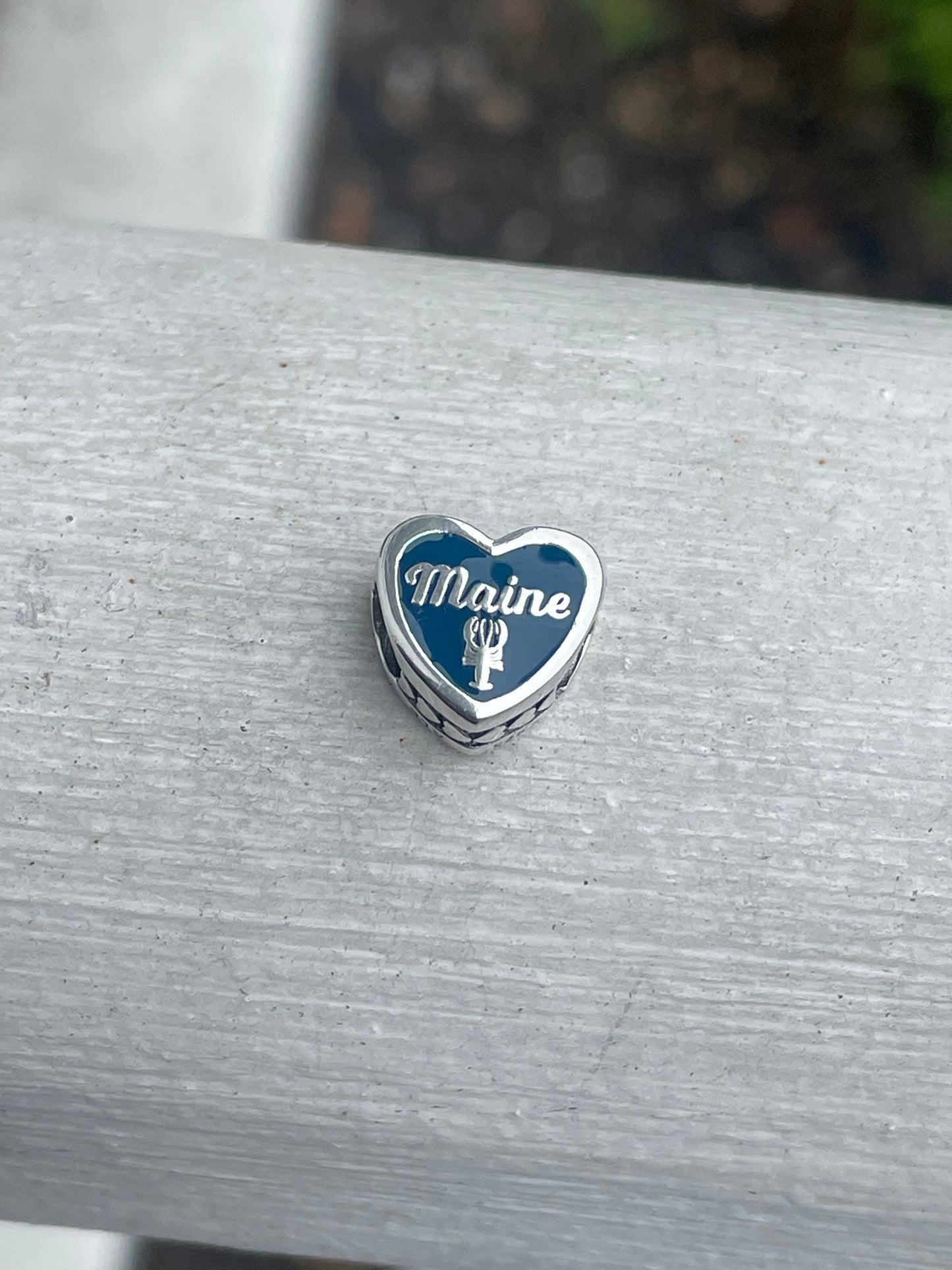 Pandora Maine Exclusive Scenic Travel Heart Charm