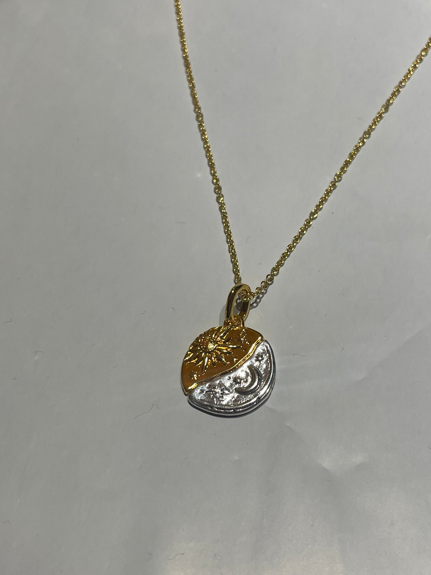 Pandora ME Sun & Moon Signet Signs Necklace