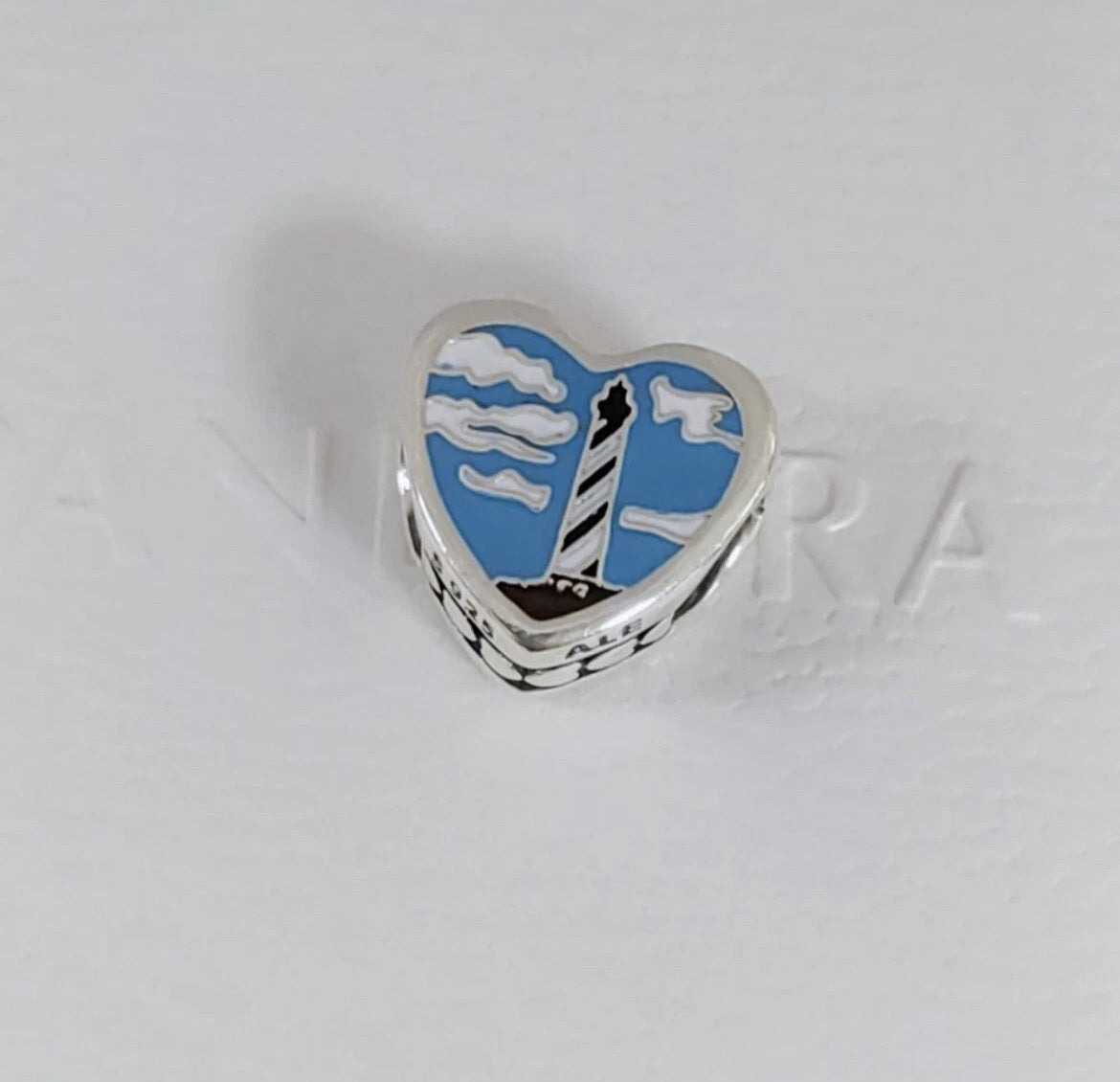 Pandora Cape Hatteras North Carolina State Exclusive Travel Destination Heart Charm
