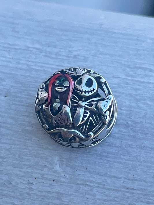 Pandora Nightmare Before Christmas Jack & Sally True Love Never Dies Charm