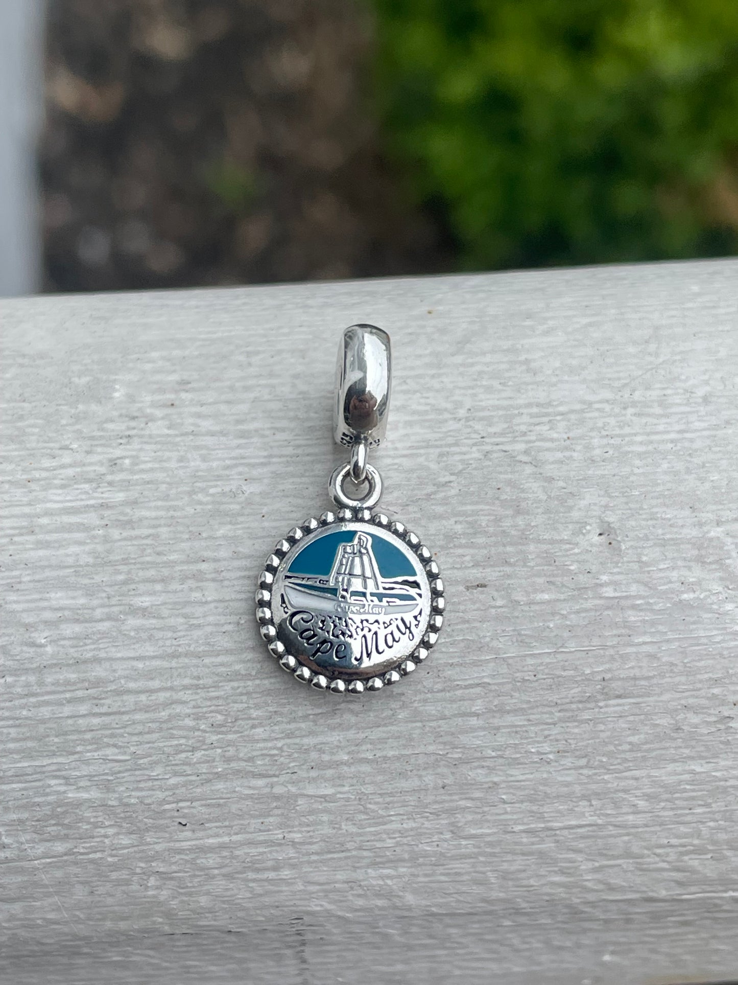 Pandora Cape May New Jersey State Exclusive Travel Beach Dangle Charm