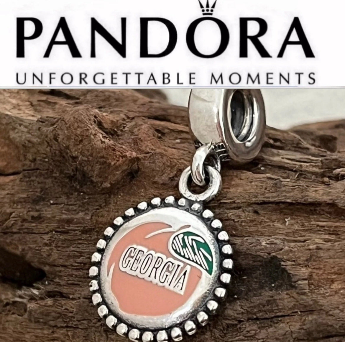 Pandora Atlanta Georgia State Exclusive Travel Destination Dangle Charm